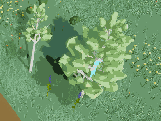 Selecting a unit through a tree